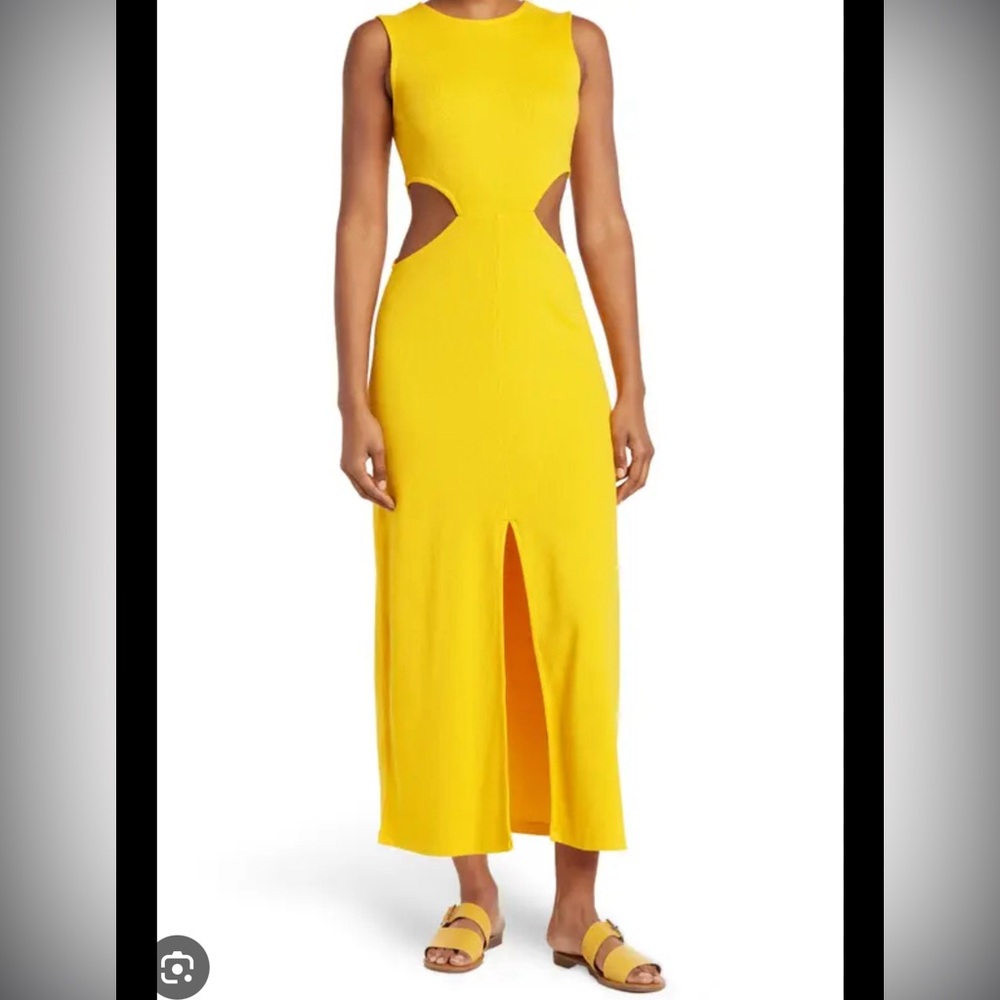 MelRose and Market Cutout Maxi Dress